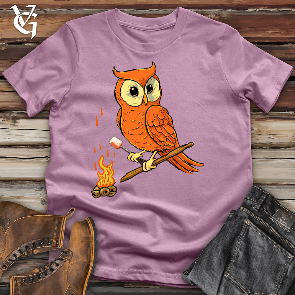 Owl Smores Cotton Tee