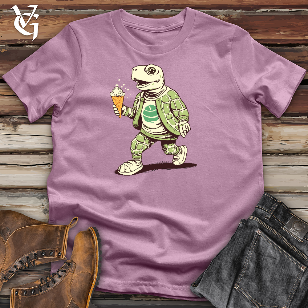 Rolling Turtle Treat Cotton Tee