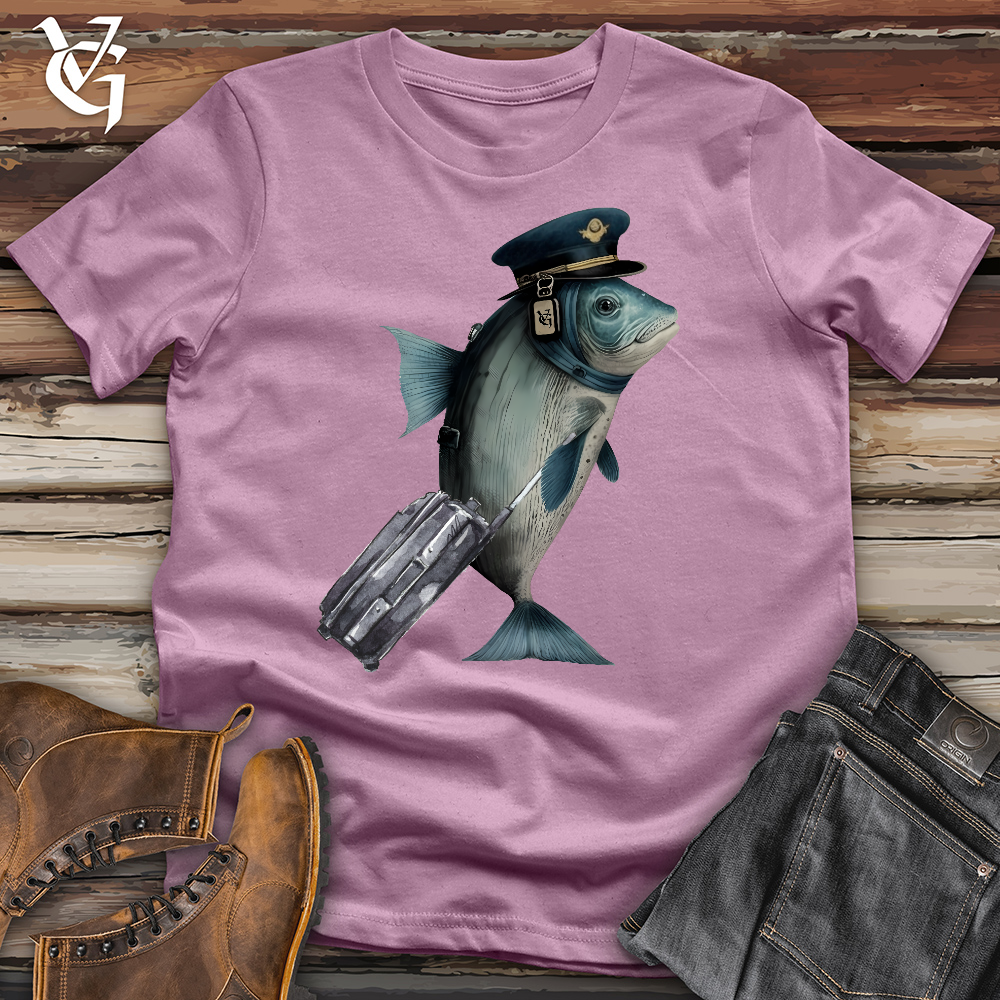 Fish Pilot Cotton Tee
