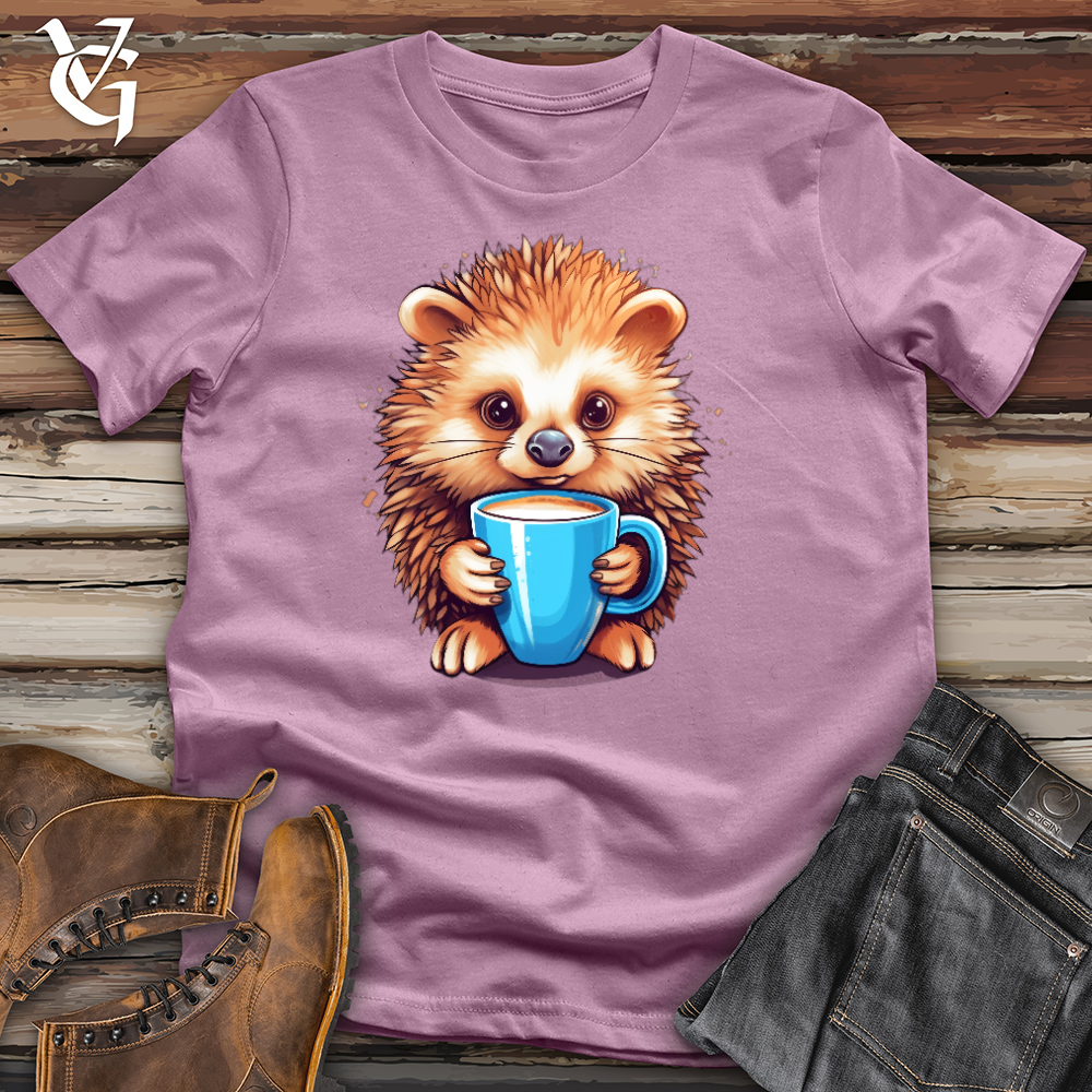 Latte Hedgehog Cotton Tee