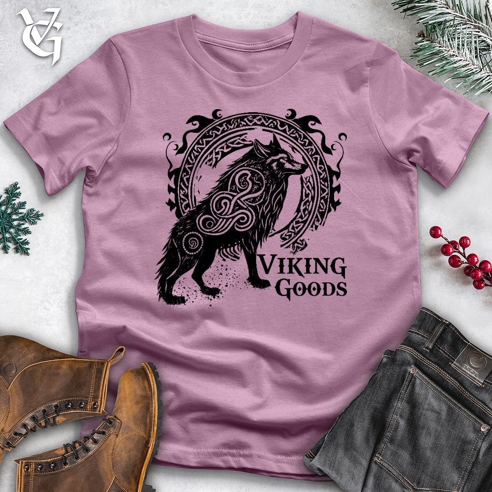 Celtic Wolf Viking Good Cotton Tee