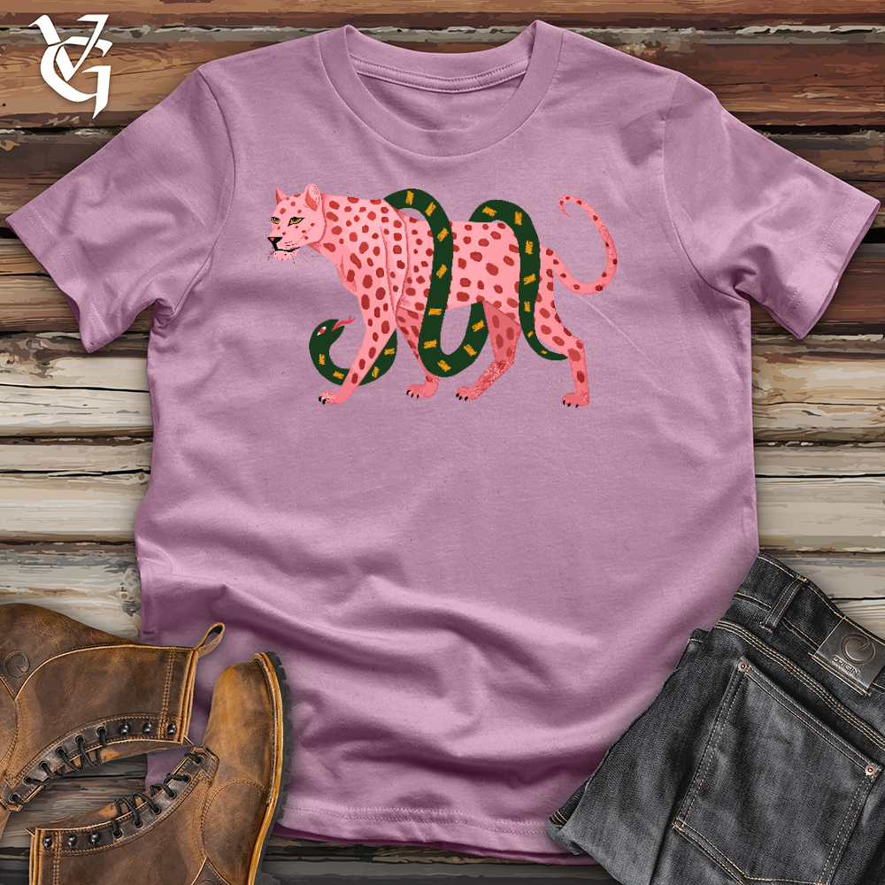 Pink Cheetah Cotton Tee