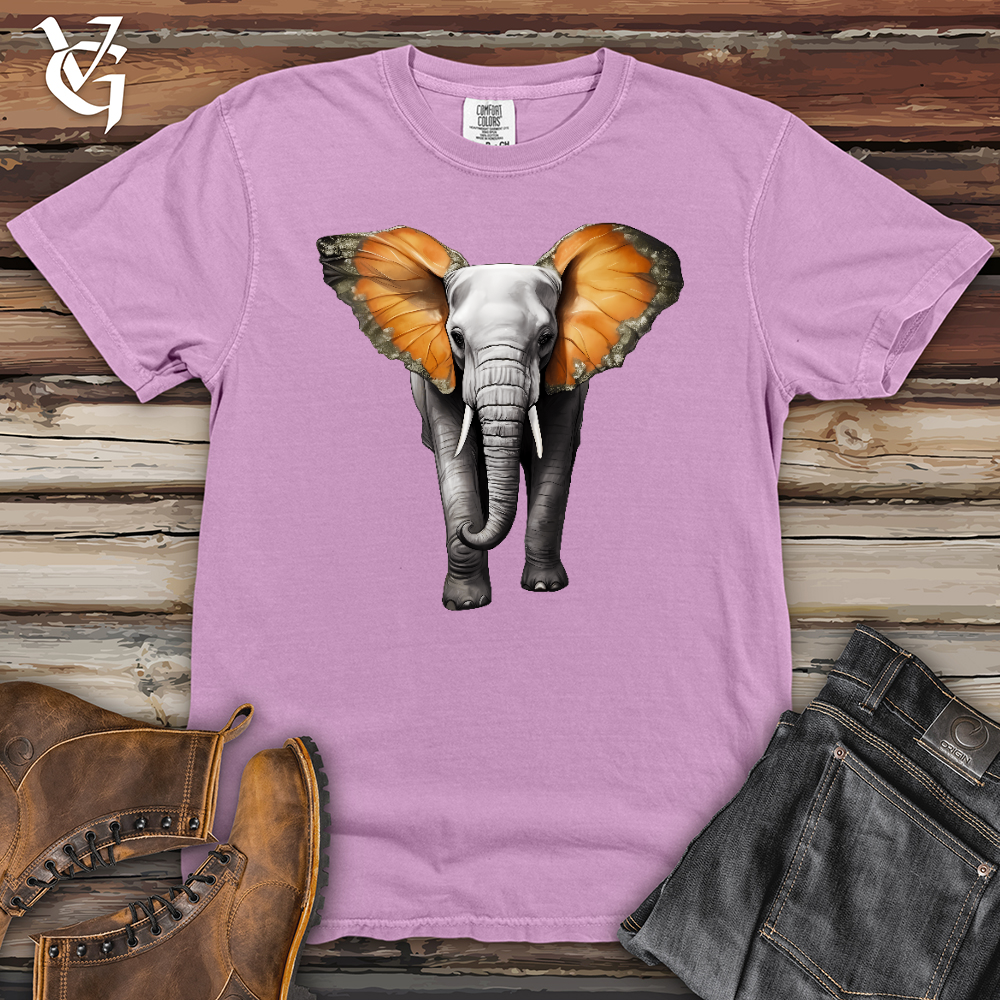 Butterfly Elephant Heavy Cotton Comfort Colors Tee