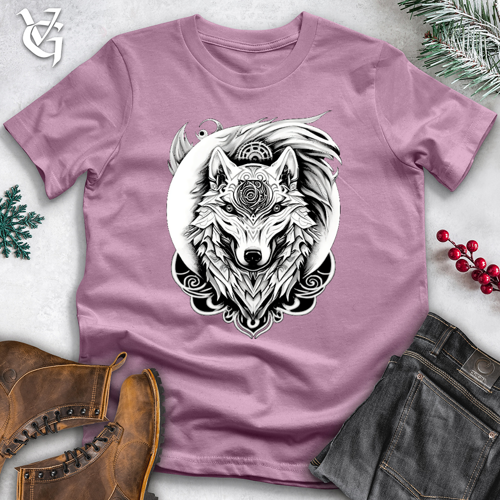 Wolf Swirl Cotton Tee