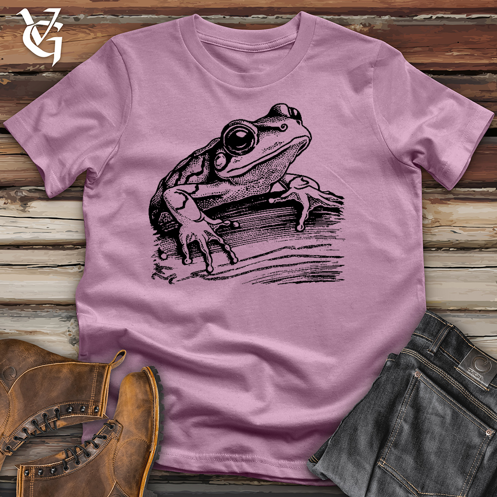 Frog Perch Cotton Tee