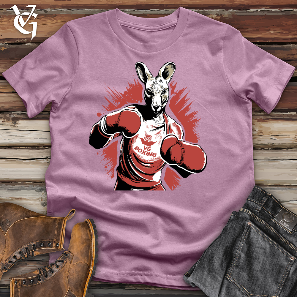 Boxing Kangaroo Cotton Tee