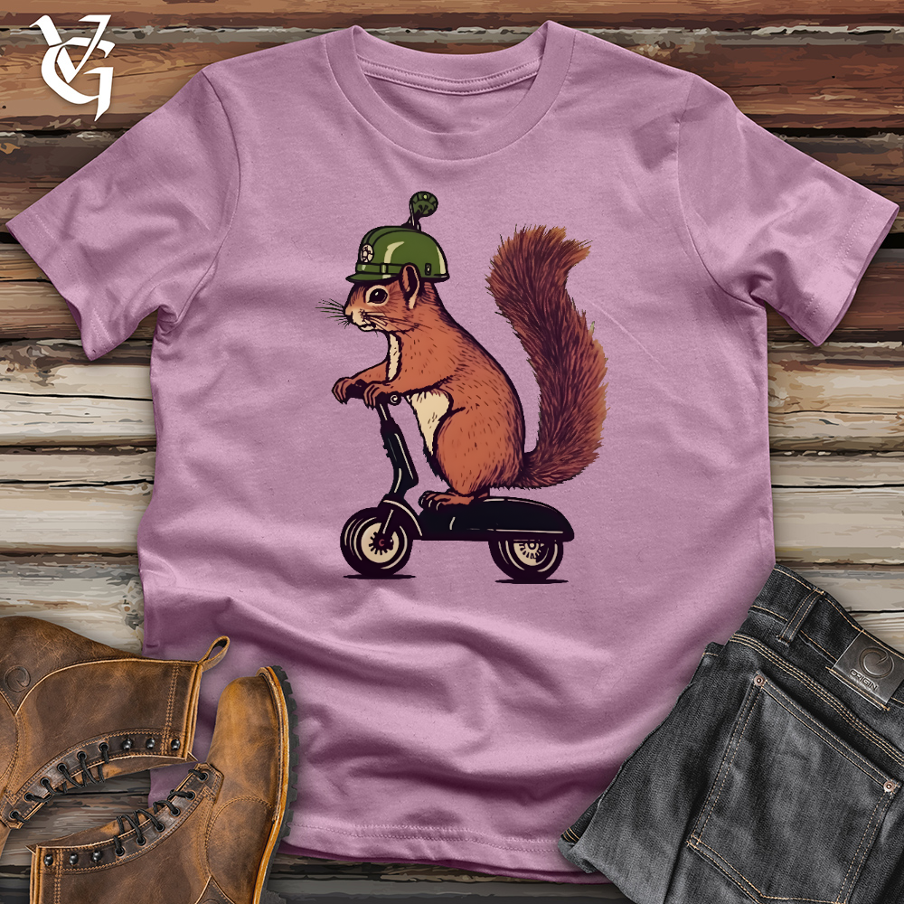 Squirrel Scoot Cotton Tee