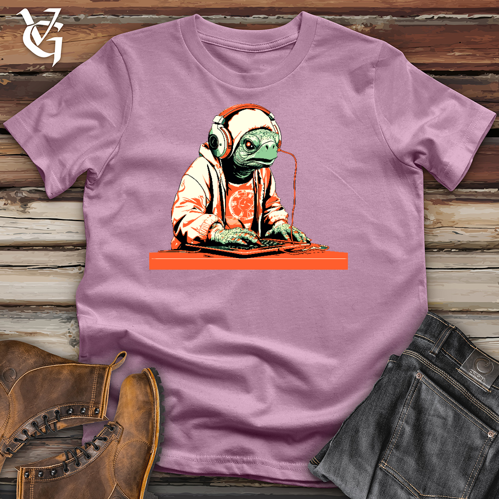 Groovy Turtle Beats Cotton Tee