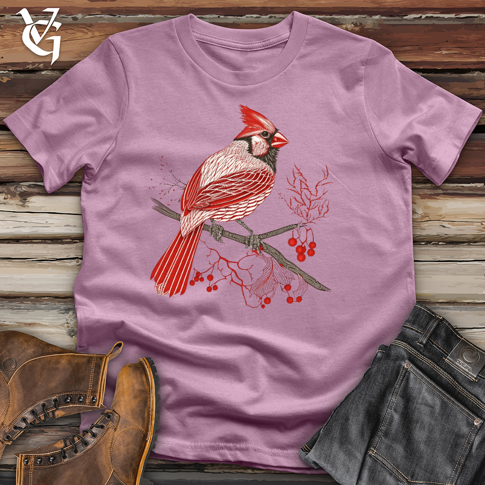 Lacy Cardinal Cotton Tee