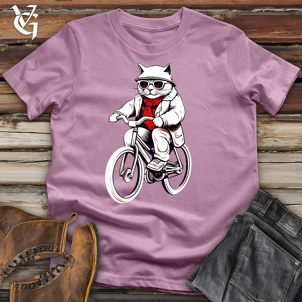 Cat Cycle Cotton Tee