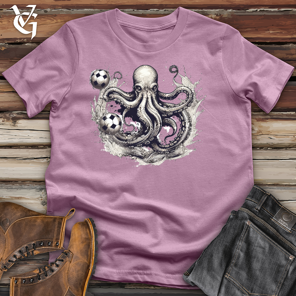 Octopus Soccer Star Cotton Tee