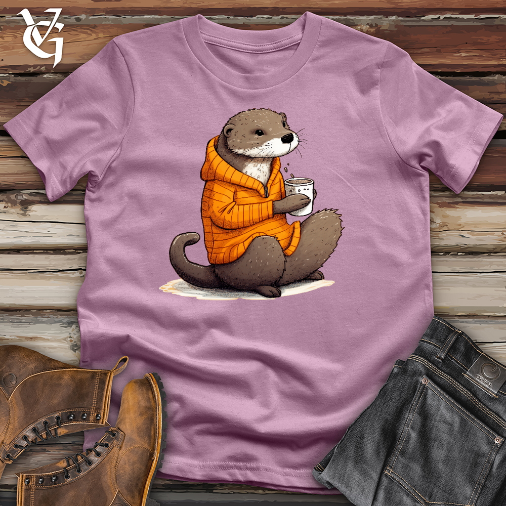 Tea Time Otter Cotton Tee