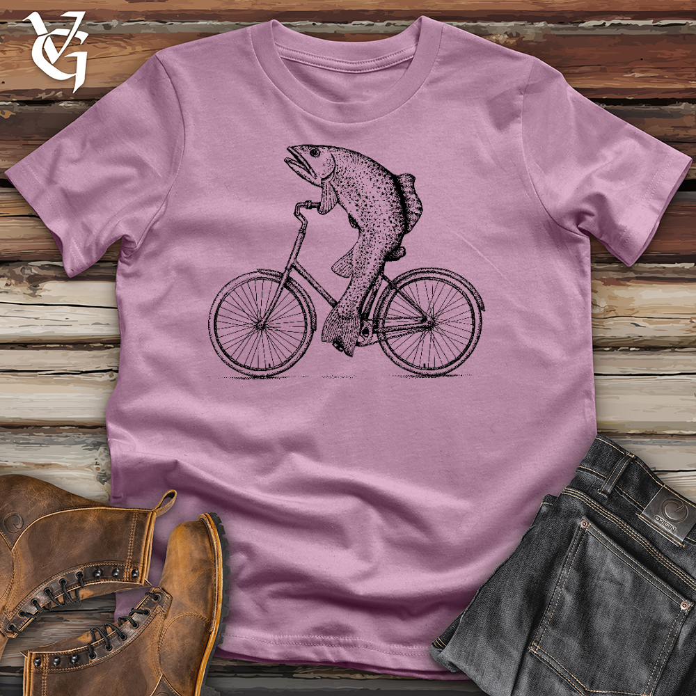 Fish On Wheels Cotton Tee