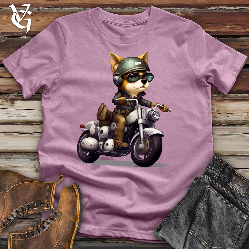 Biker Dog Cotton Tee