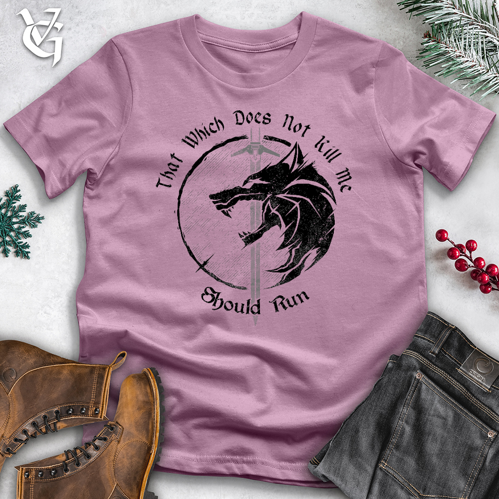 Should Run Wolf Cotton Tee