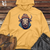 Vintage Buffalo Wearing Beanie Midweight Hooded Sweatshirt