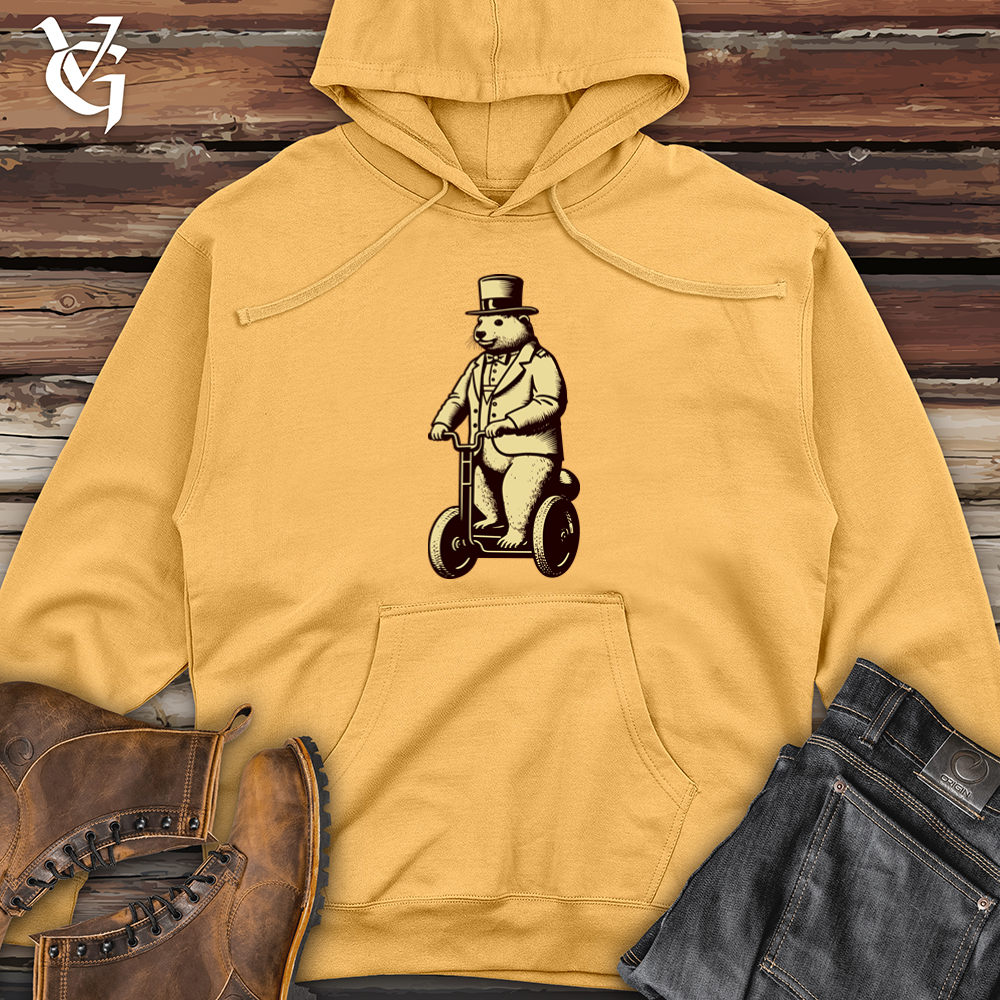 Retro Glide Animal Midweight Hooded Sweatshirt