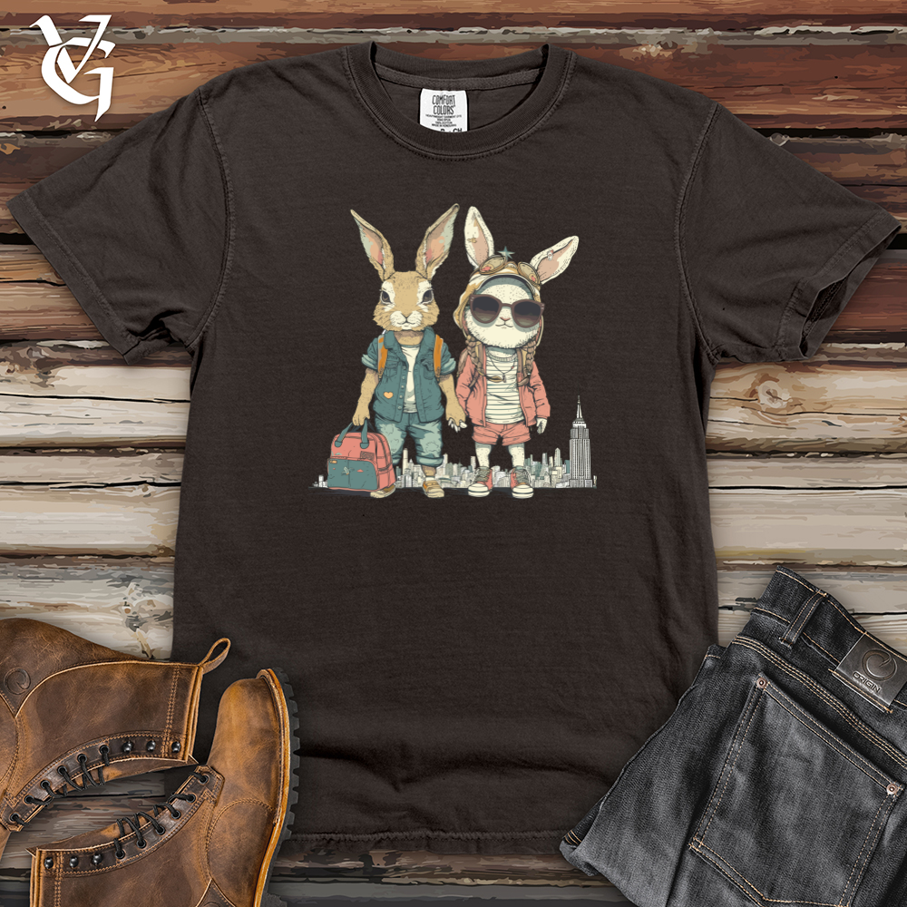 Bunnies Urban Adventure Heavy Cotton Comfort Colors Tee