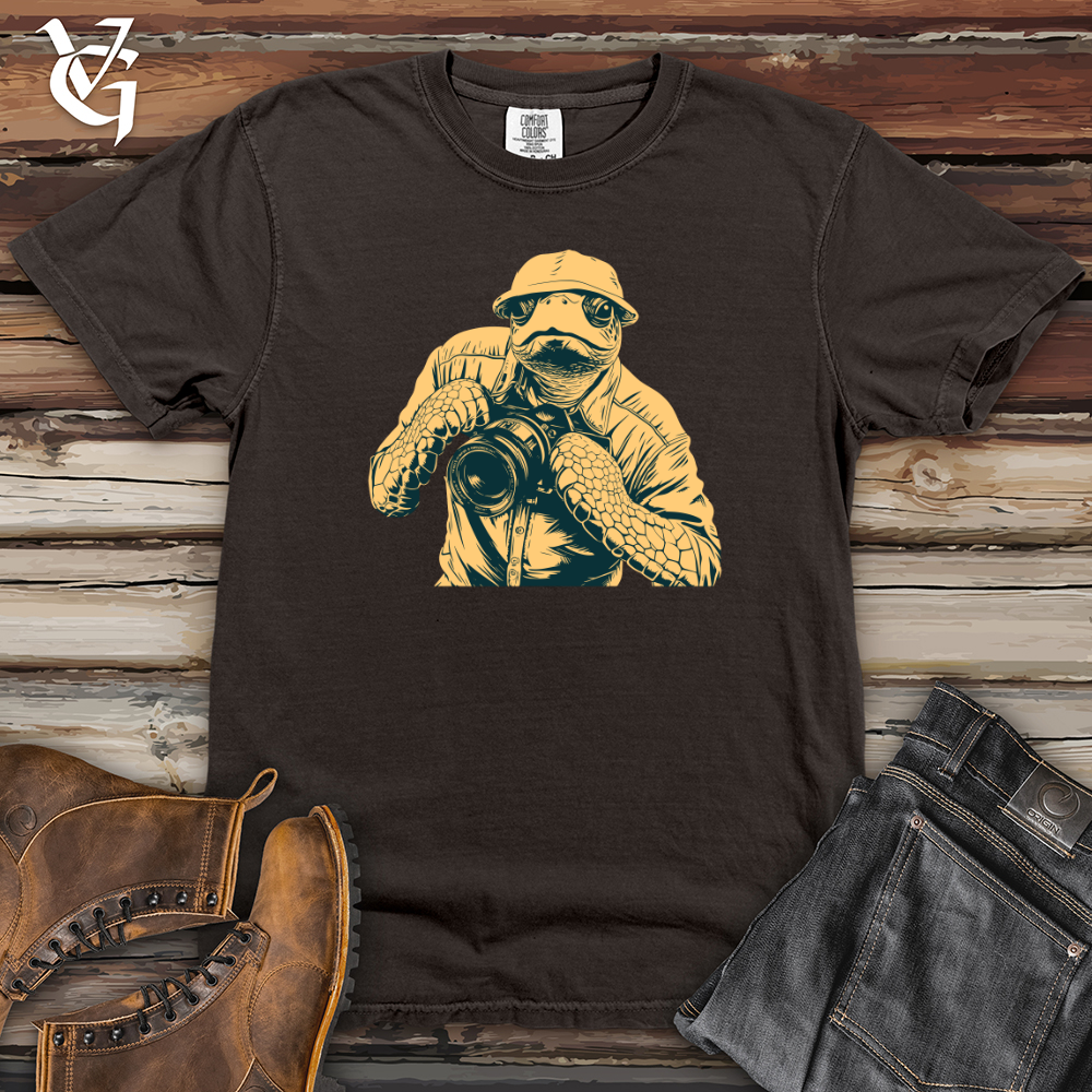 Turtle Moment Capture Clicks Heavy Cotton Comfort Colors Tee