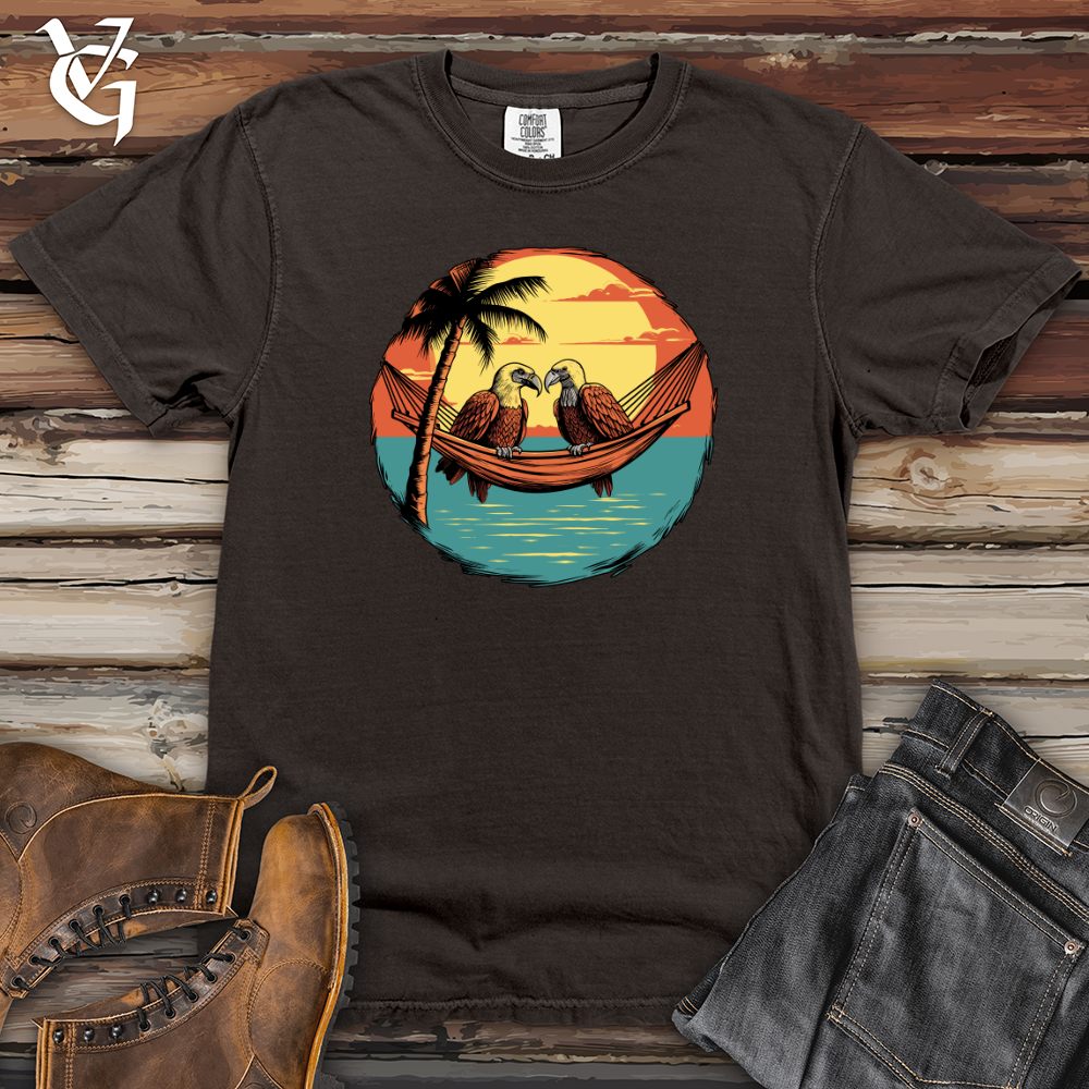 Eagles Sunset Date Heavy Cotton Comfort Colors Tee