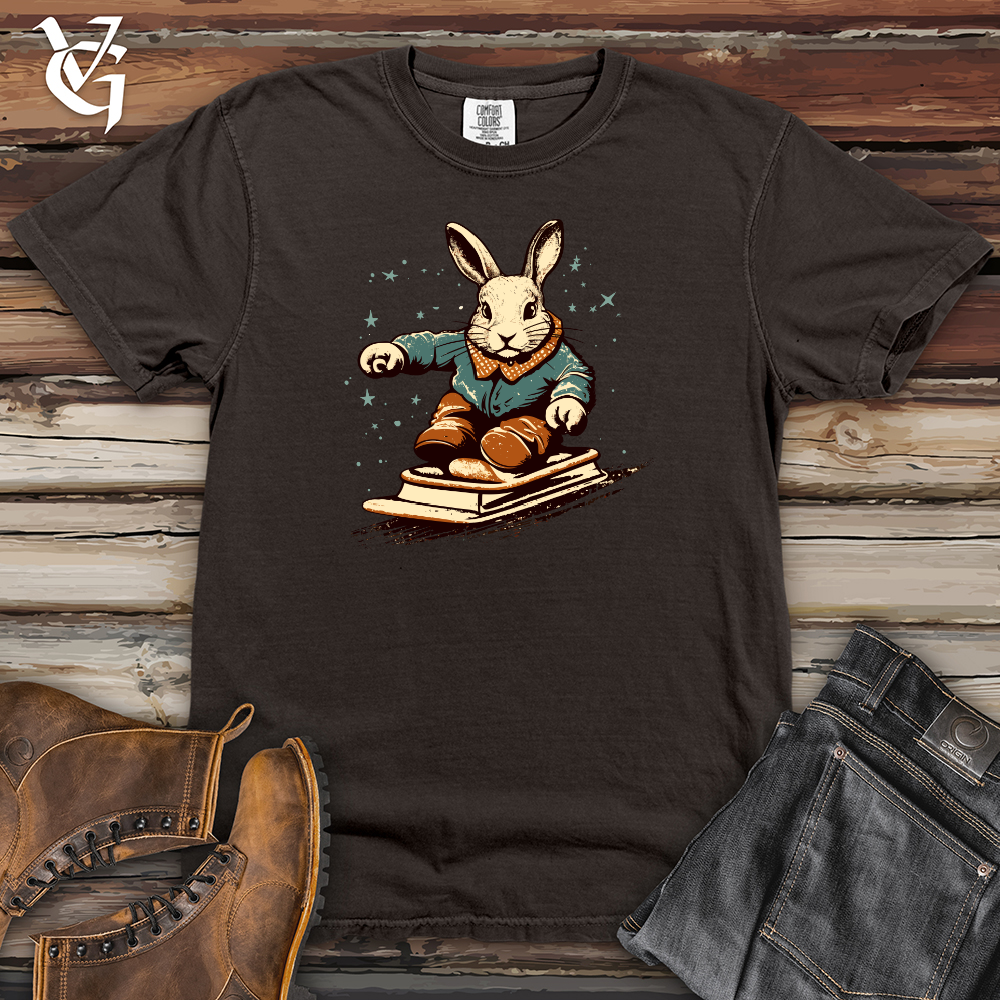 Retro Sliding Rabbit Heavy Cotton Comfort Colors Tee