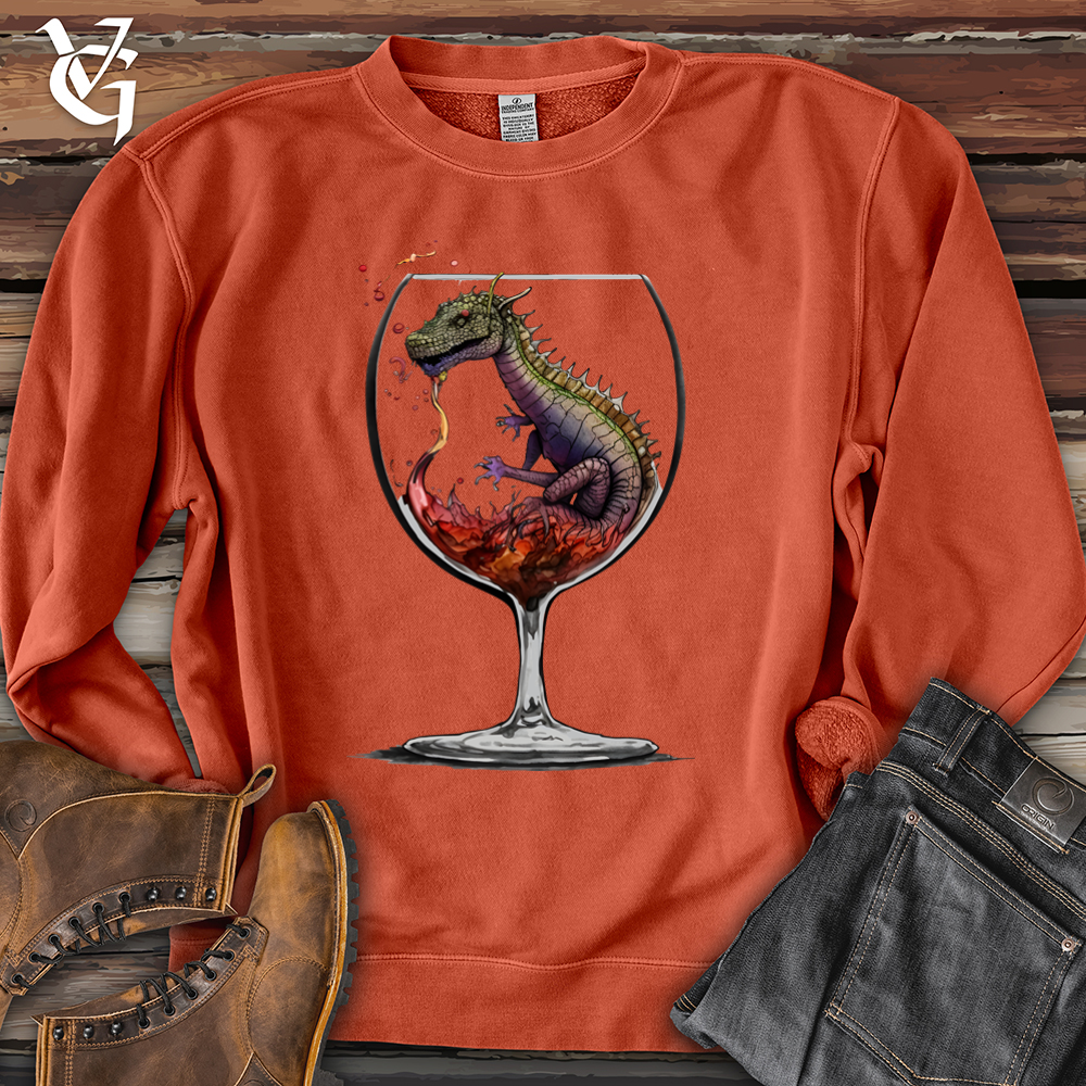 Dragons Drink Pigment-Dyed Crewneck