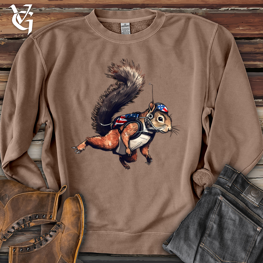 American Skydiving Squirrel Midweight Crewneck