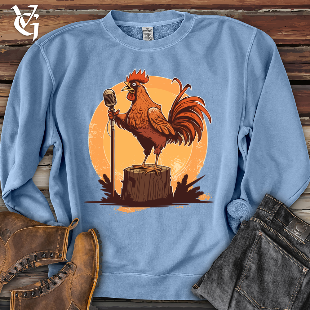 Chicken Rockstar Midweight Crewneck