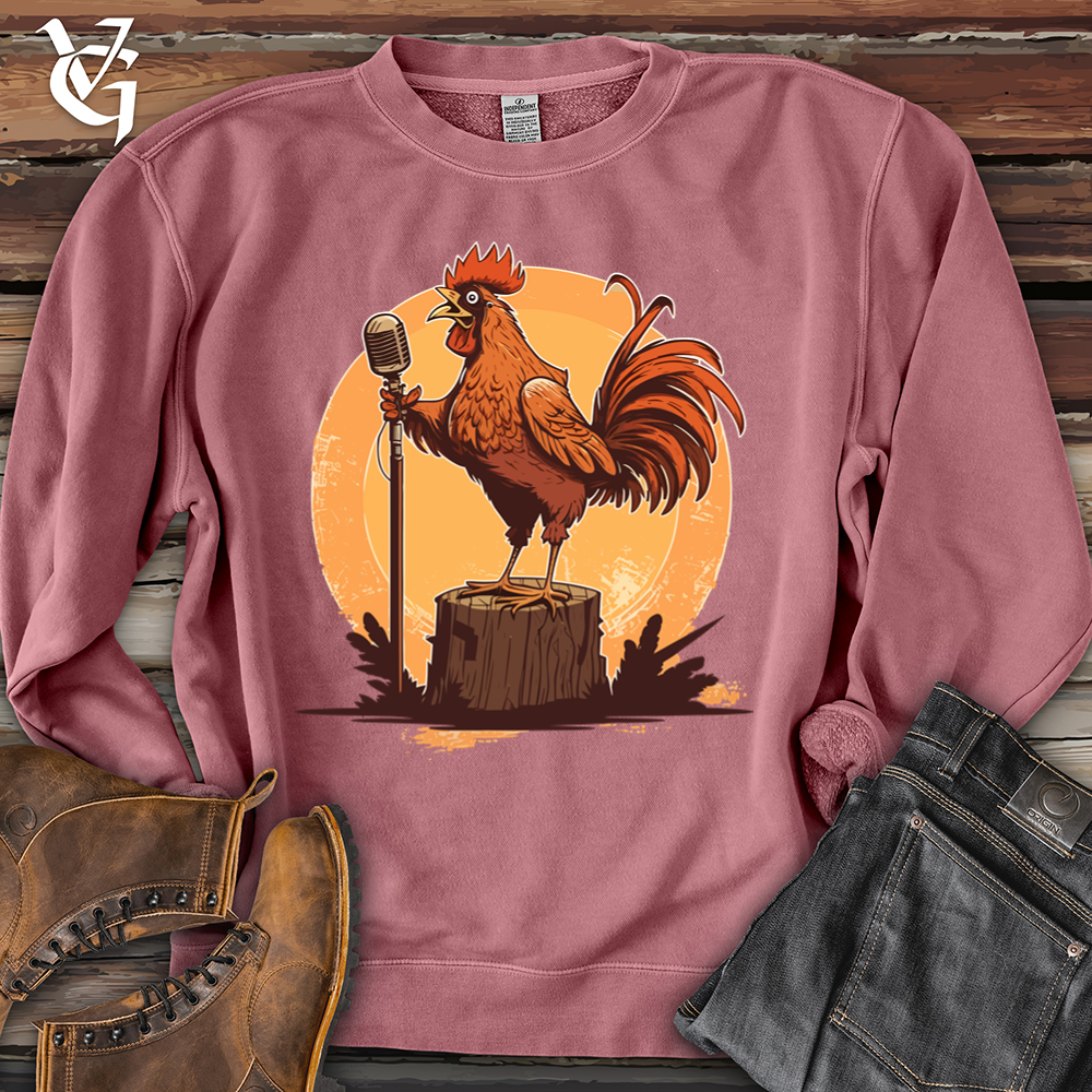 Chicken Rockstar Midweight Crewneck