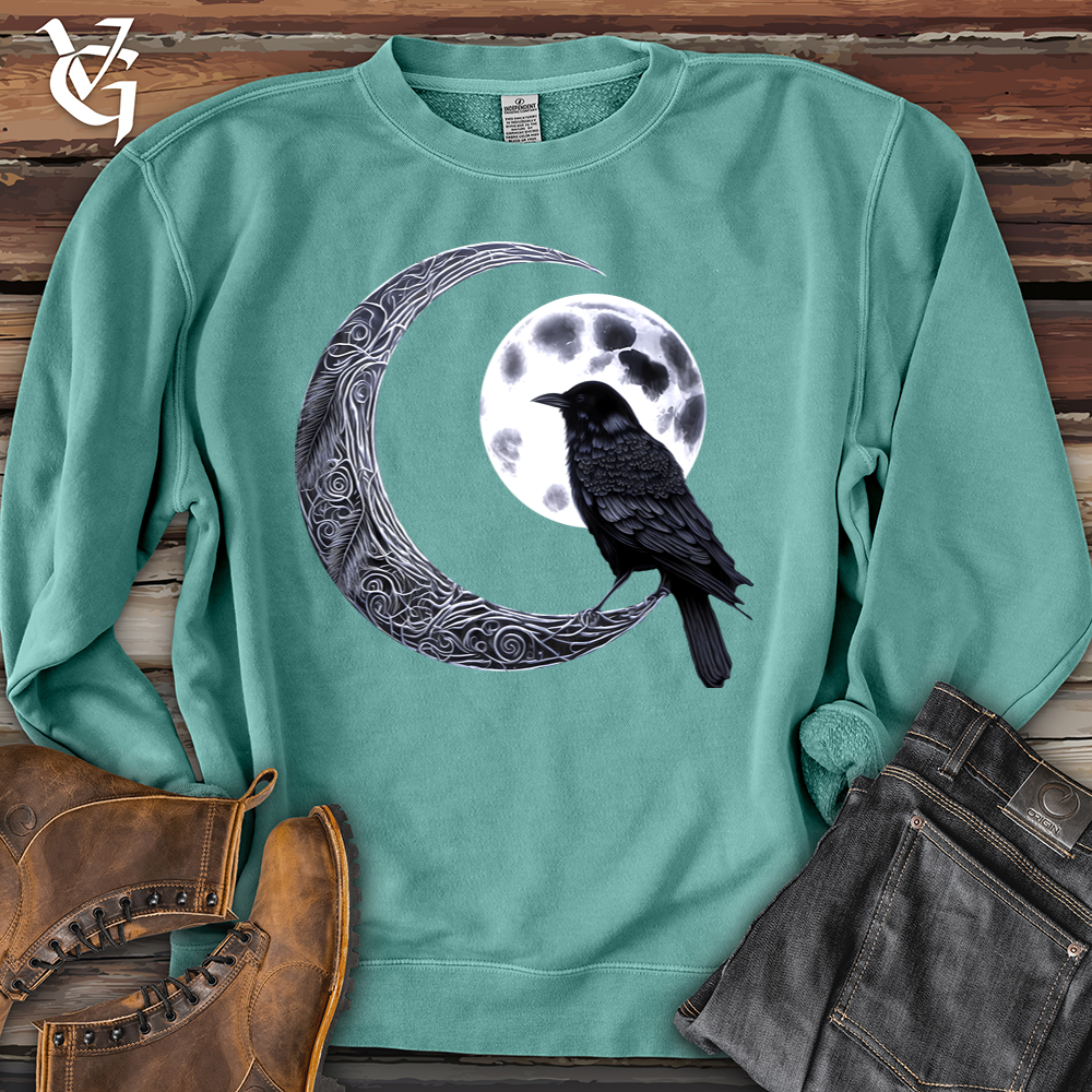 Raven & Moon Negotiations Pigment-Dyed Crewneck