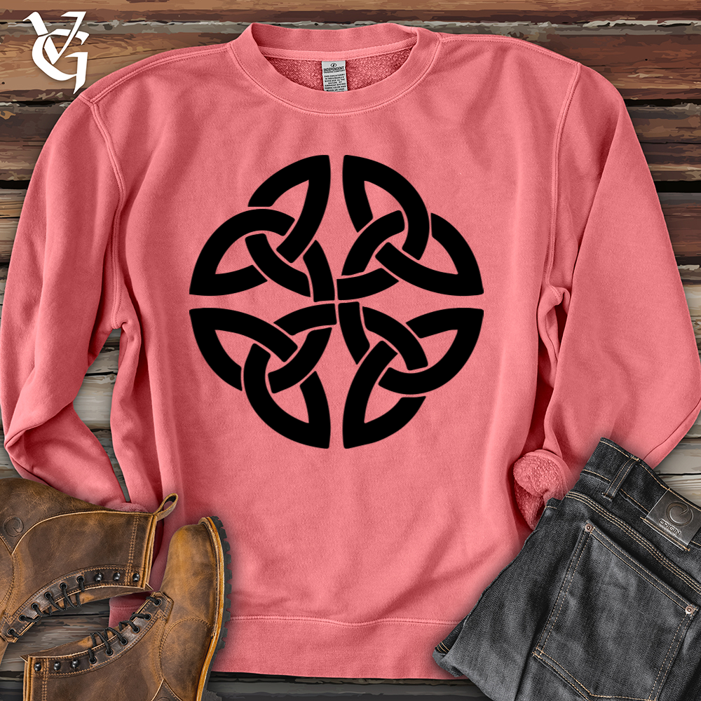The Celtic Path of Life Pigment-Dyed Crewneck