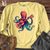 Octopus Guitarist Banjo Bison Pigment-Dyed Crewneck