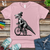 Dinosaur Riding a Bike Youth Tee