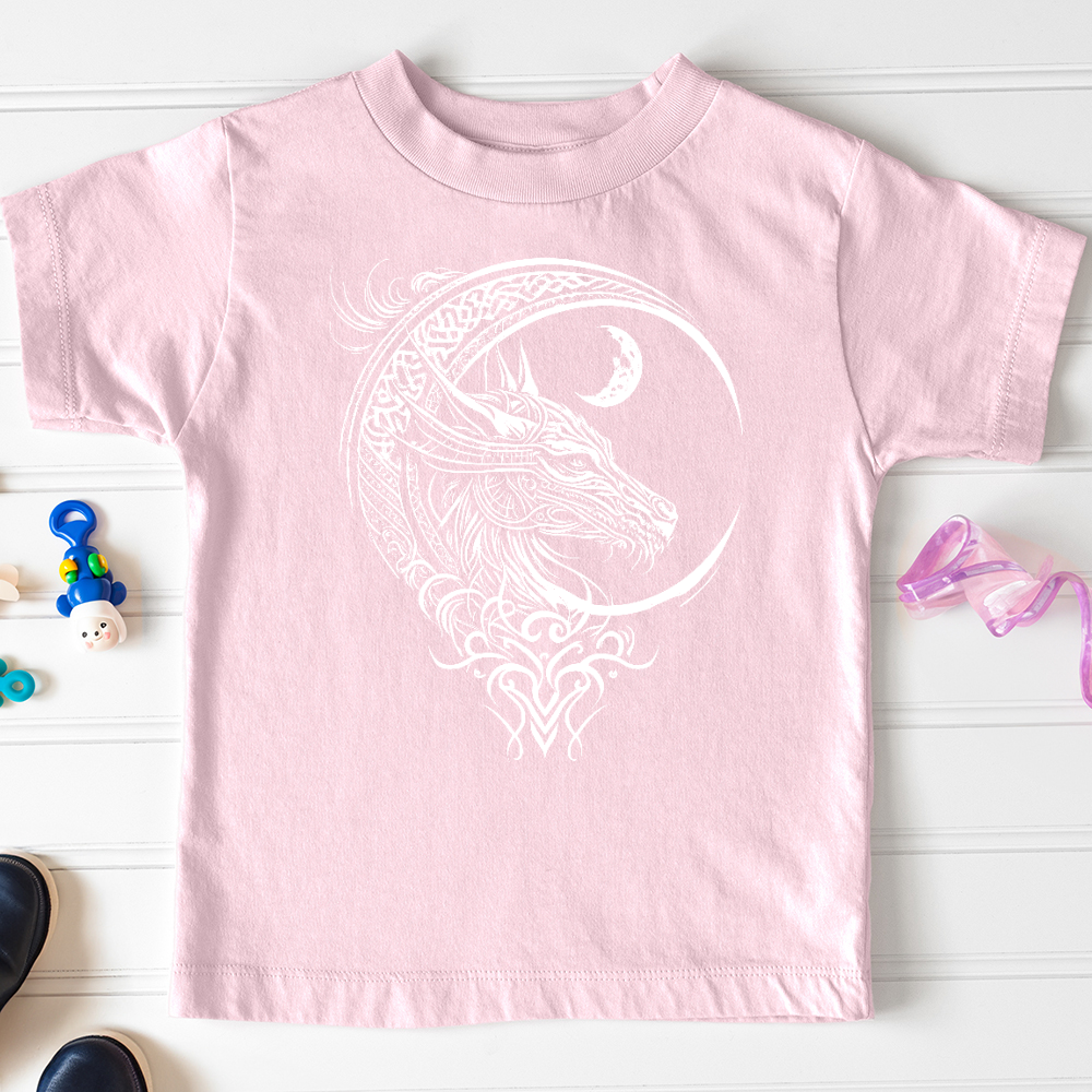 Celtic Dragon and Moon Toddler Tee