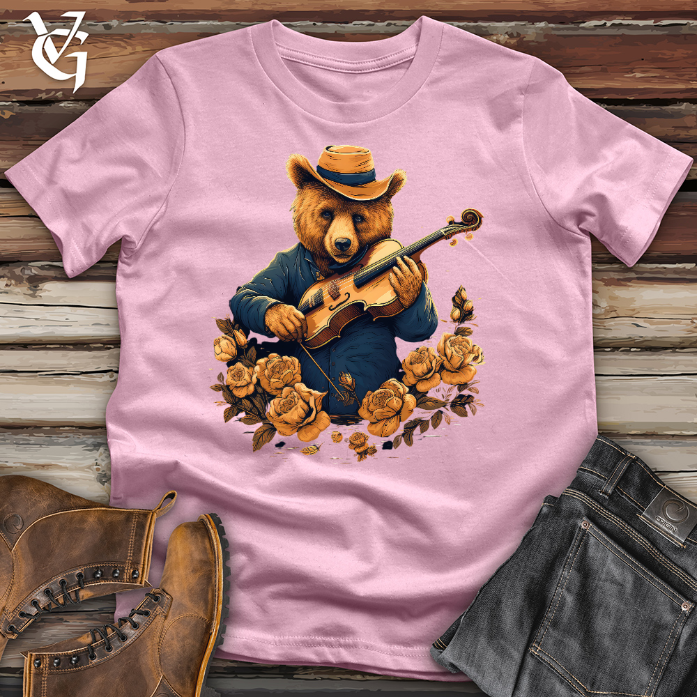 Professional Bear Violinist Cotton Tee