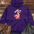 Flamingo Tropical Trek Cowboy Cap Midweight Hooded Sweatshirt