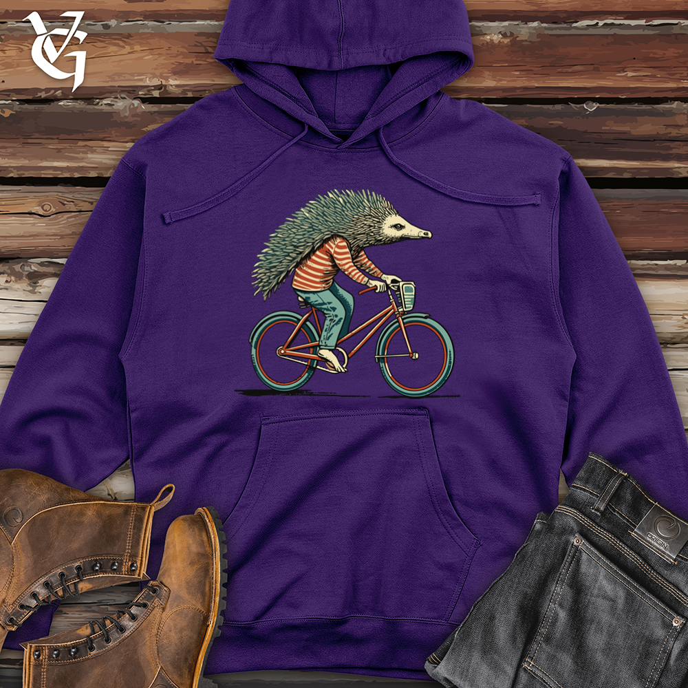 Echidna Cycle Spiny Spin Adventure Midweight Hooded Sweatshirt