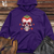 Strawberry Skullscape  Midweight Hooded Sweatshirt