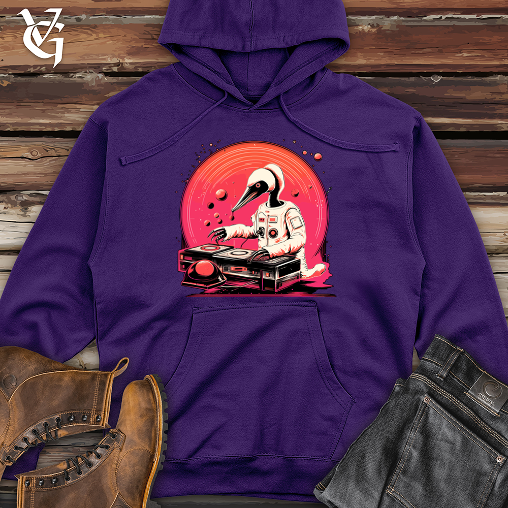 Galactic Grooves  Midweight Hooded Sweatshirt