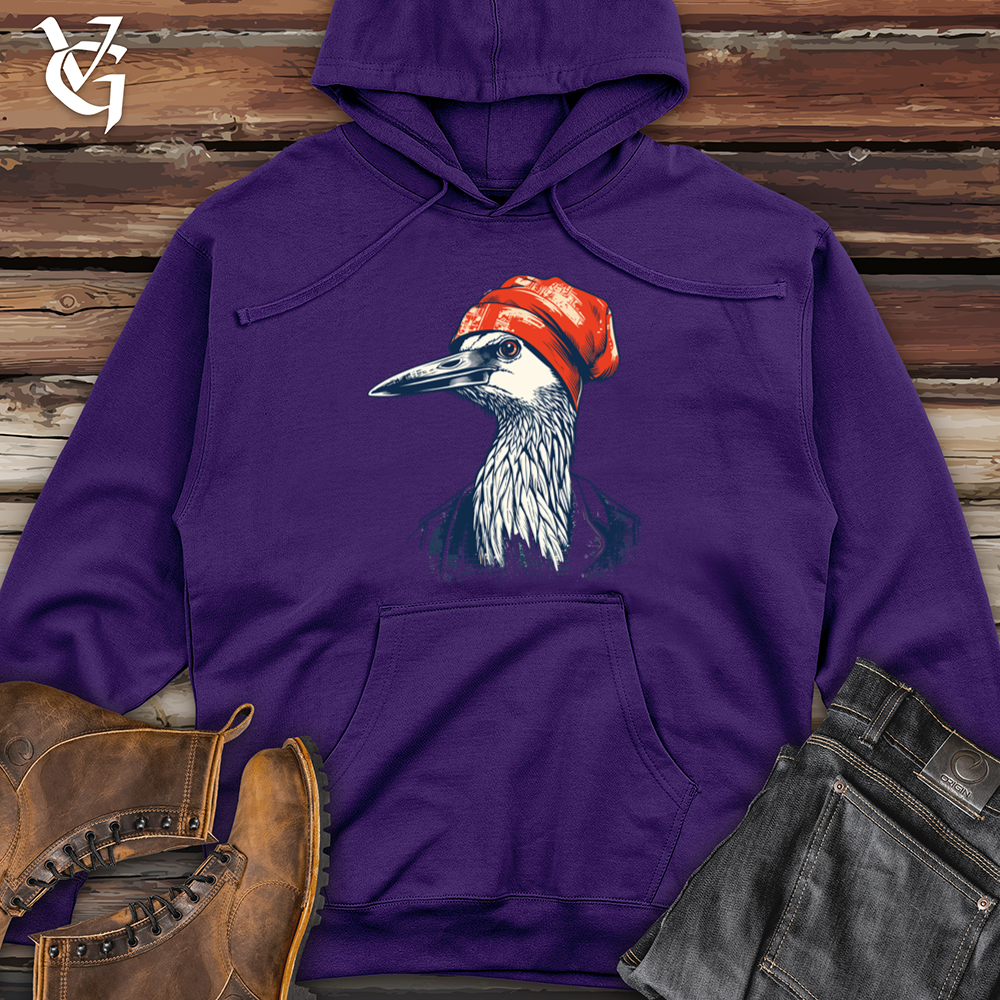 Crane Beanie Bliss Midweight Hooded Sweatshirt