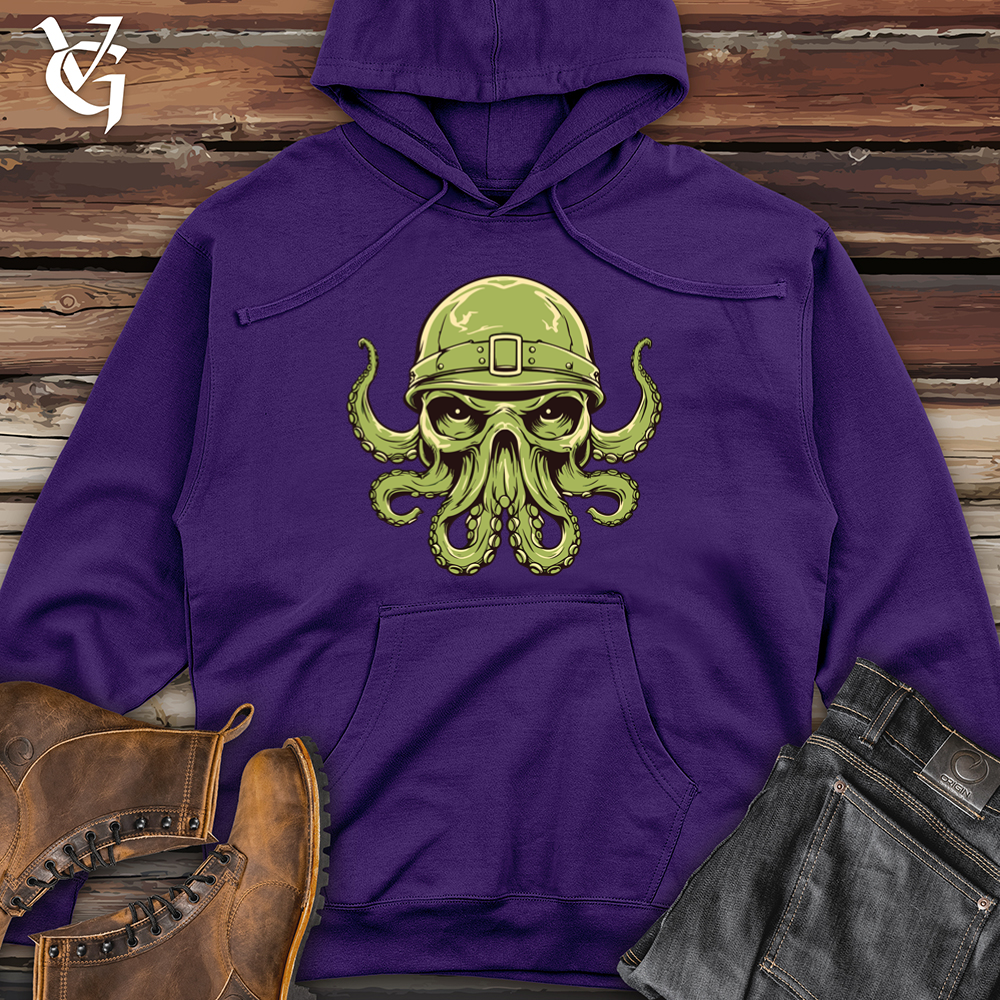 Helmeted Octopus Army Prowess Midweight Hooded Sweatshirt