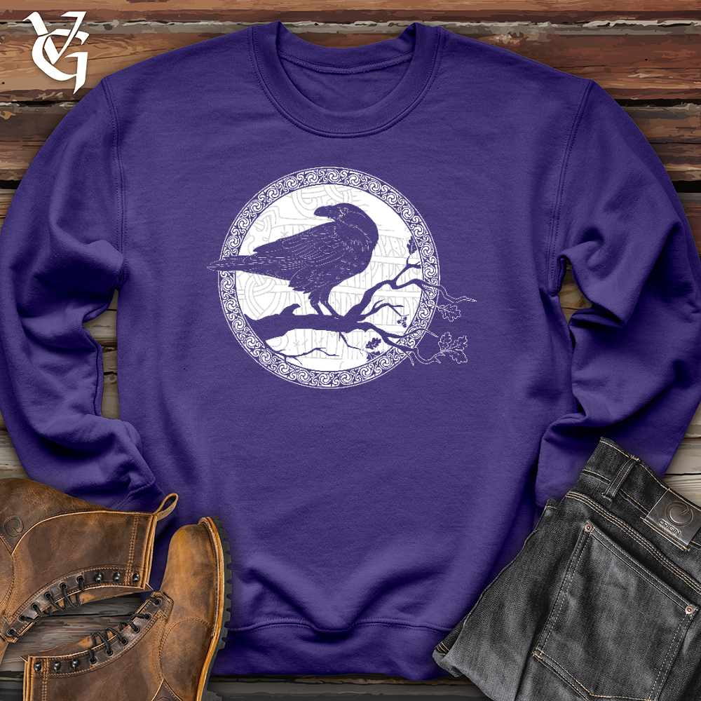 White Raven Winter Crewneck