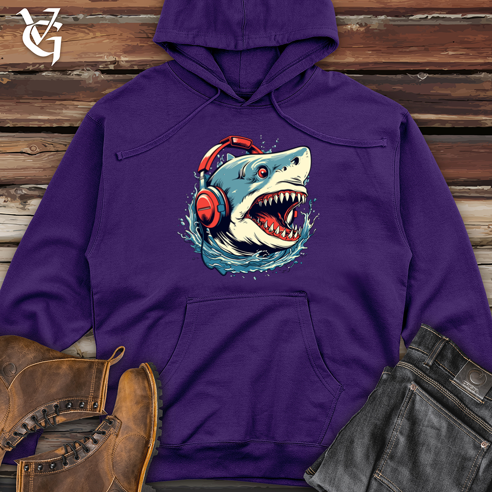 Shark Deep Dive Soundwave Symphony Midweight Hooded Sweatshirt