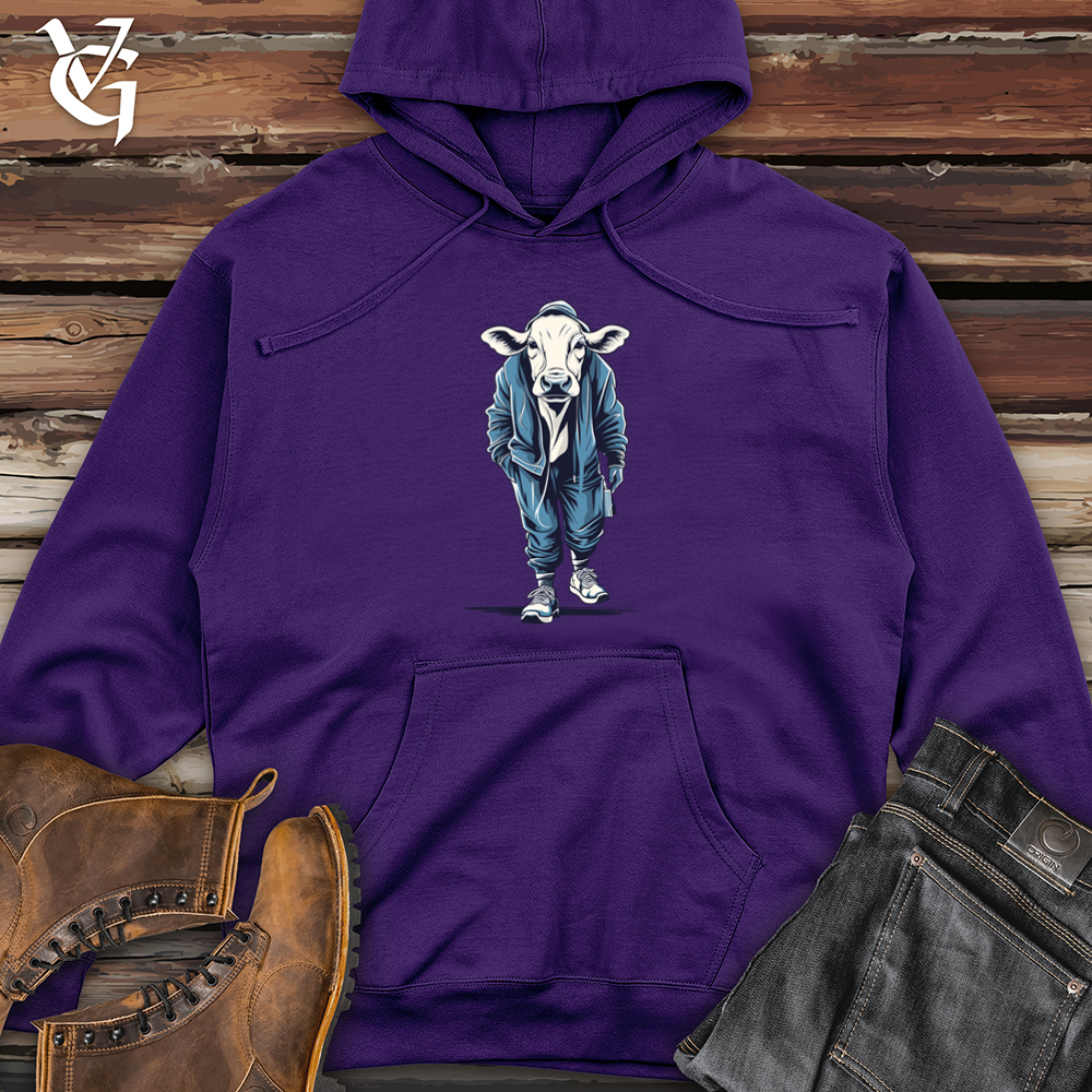 Cow Sweatsuit Crew Midweight Hooded Sweatshirt