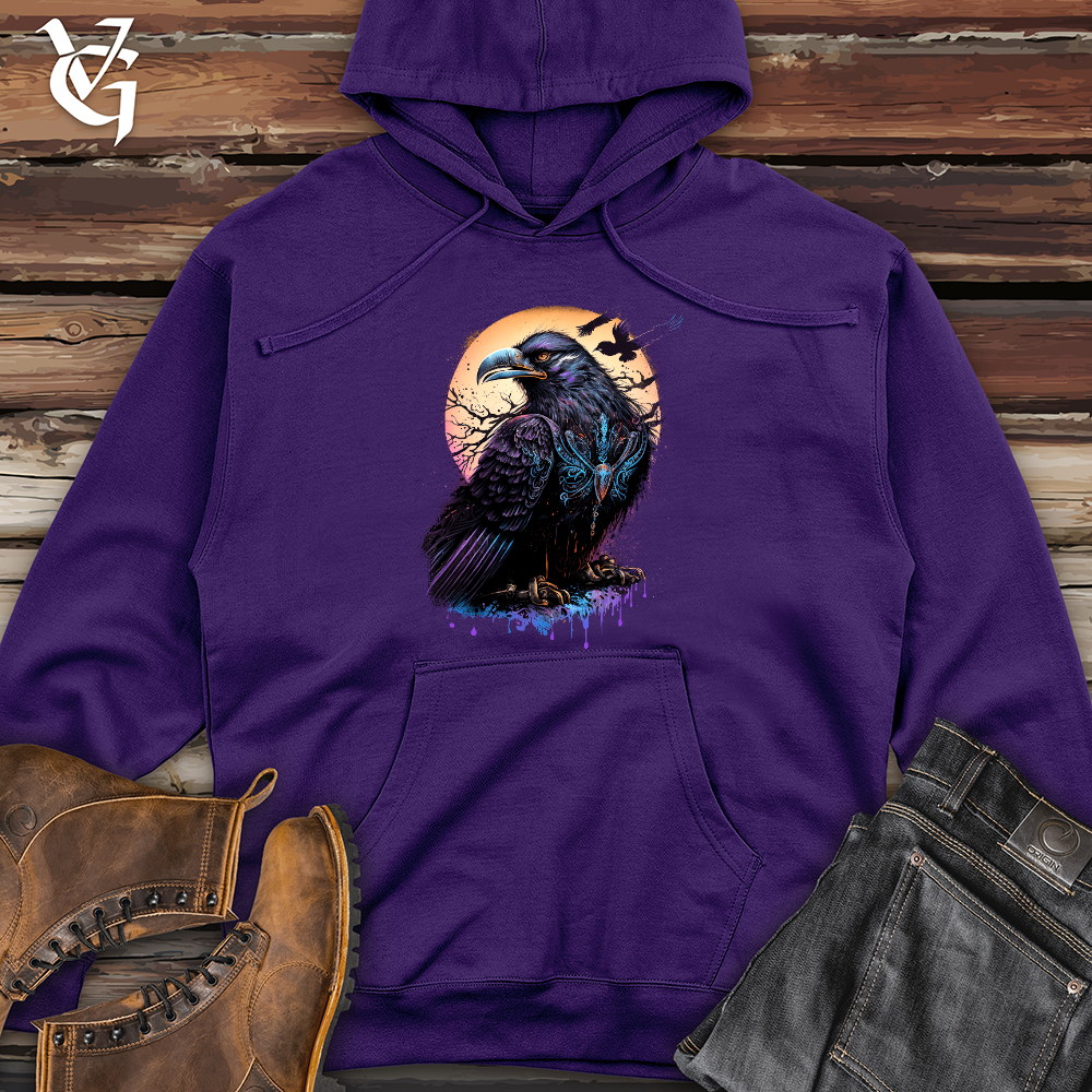 Viking Raven 02 Midweight Hooded Sweatshirt