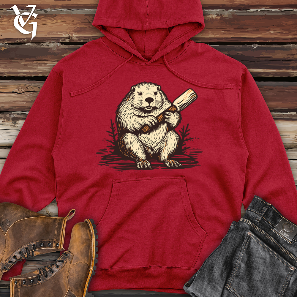 Lumberjack Beaver Midweight Hooded Sweatshirt