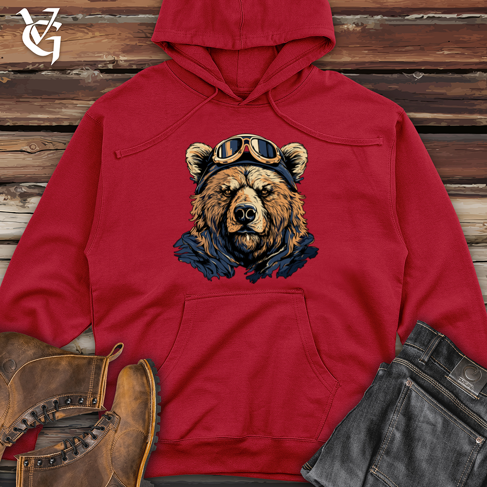 Navy Seall Bear Operation Midweight Hooded Sweatshirt