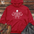 Cosmic Winged Octopus Navigator Midweight Hooded Sweatshirt