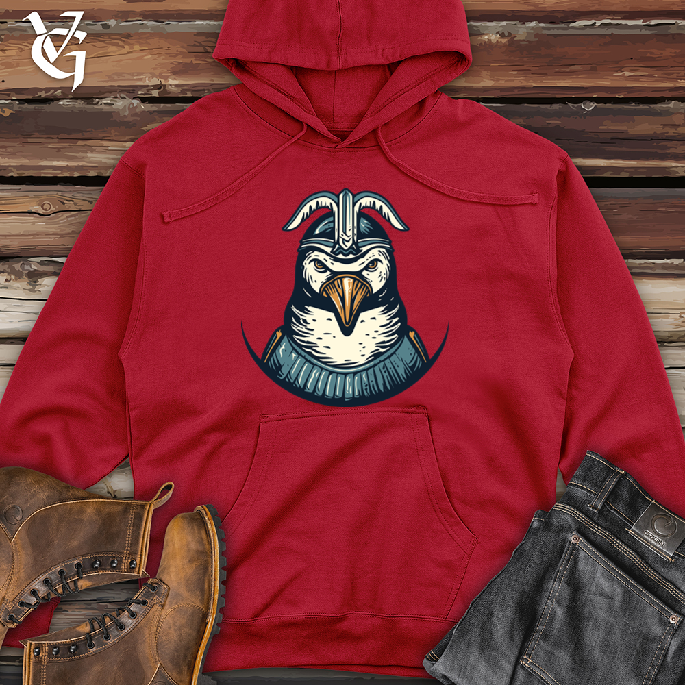 Vintage Viking Penguin Midweight Hooded Sweatshirt