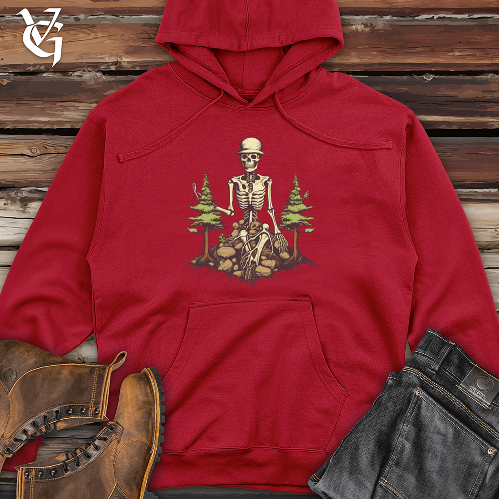 Grunge Tree Revival Midweight Hooded Sweatshirt